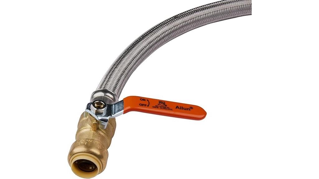 12 inch push fit water connector