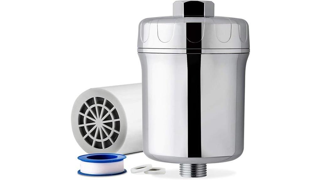 15 stage shower filtration