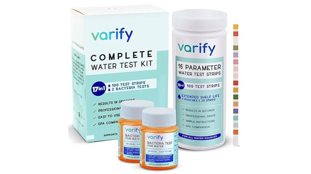 17 in 1 water test
