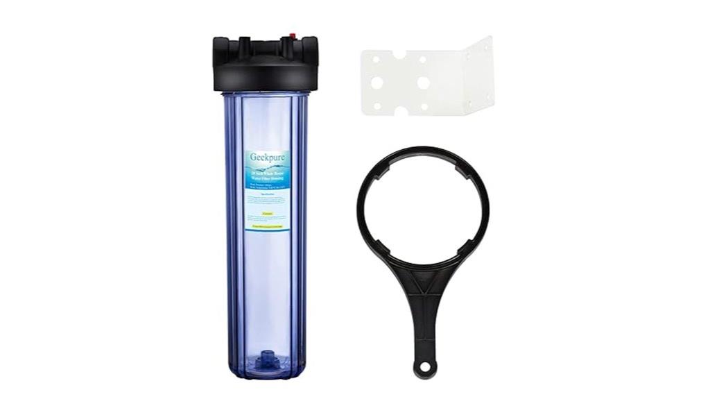 20 inch water filter housing