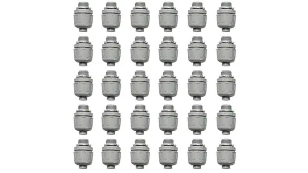 30 pack liquid tight connectors