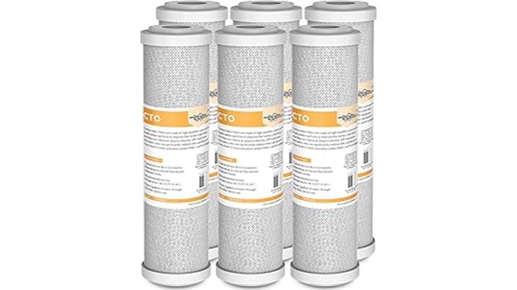 5 micron cto filter pack