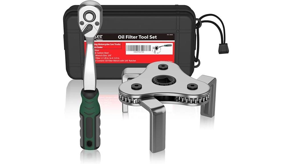adjustable oil filter wrench