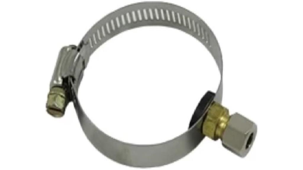 adjustable sink drain saddle