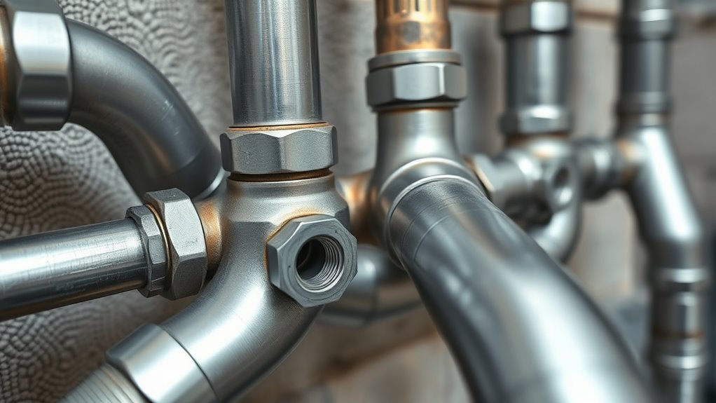 air chambers absorb water shock