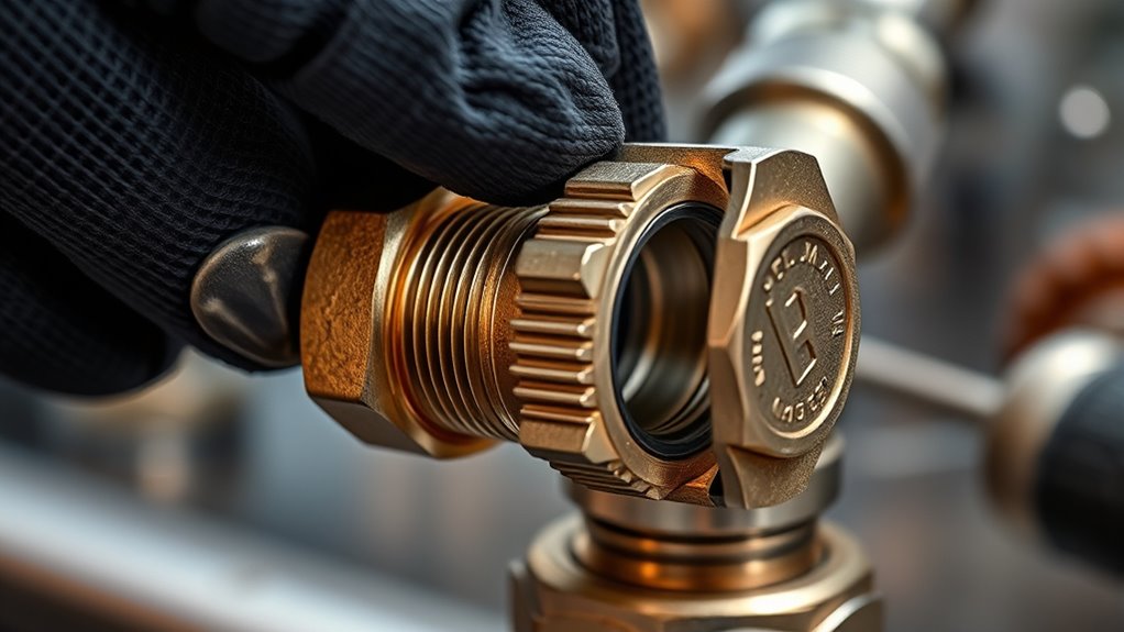 align seal tighten evenly