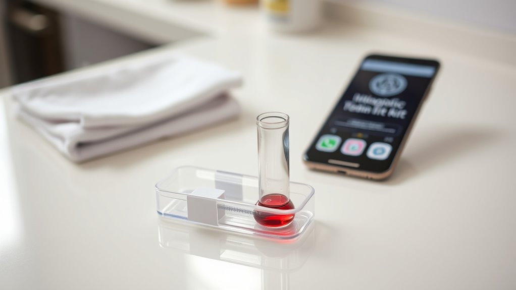 at home iron test accuracy