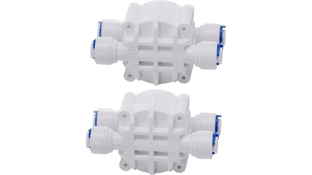 automatic shut off valve set