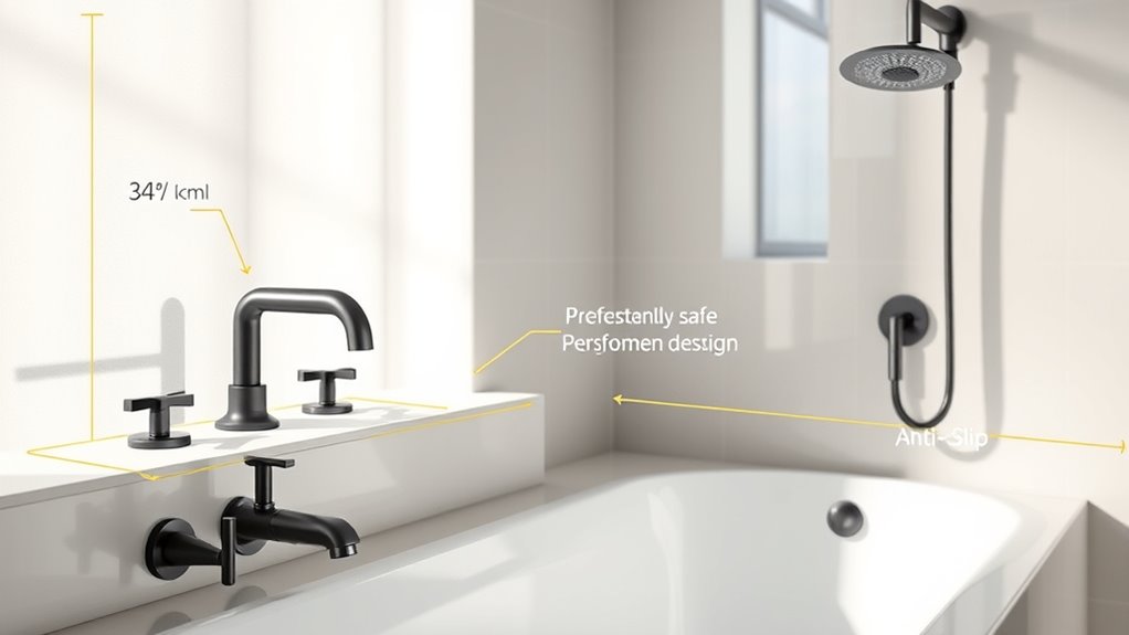 bathroom fixture safety considerations