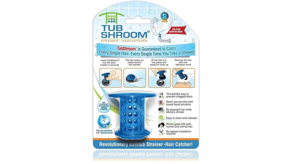 bathtub hair drain protector