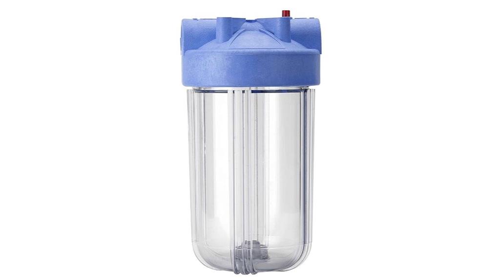 big clear filter housing