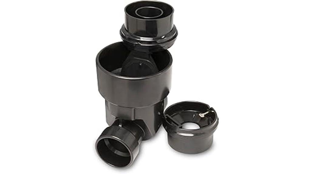 black rectorseal clean valve