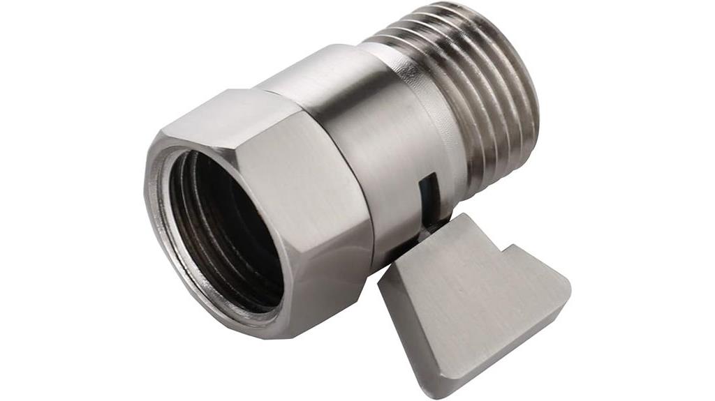 brass shower water regulator