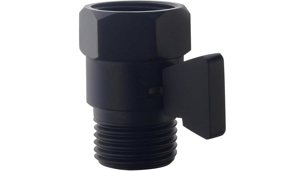 brass water shut valve