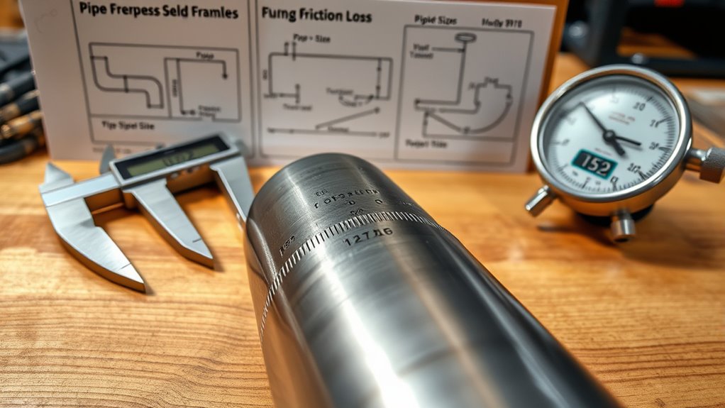calculate pipe friction loss