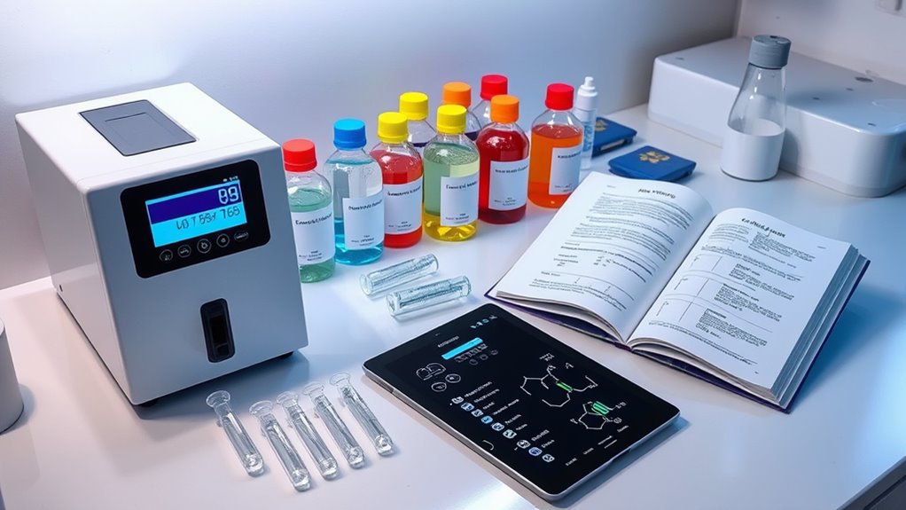 choose appropriate calibrated testing methods