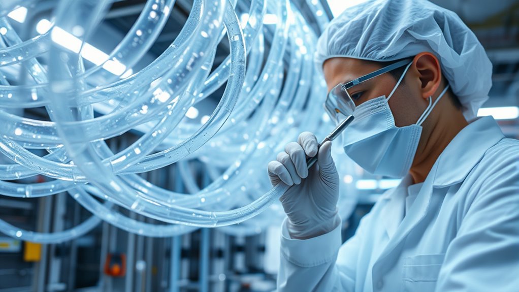 clean lines thoroughly and sanitize