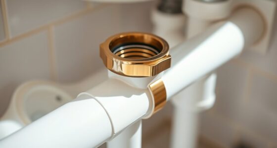 compact leak free drain saddles