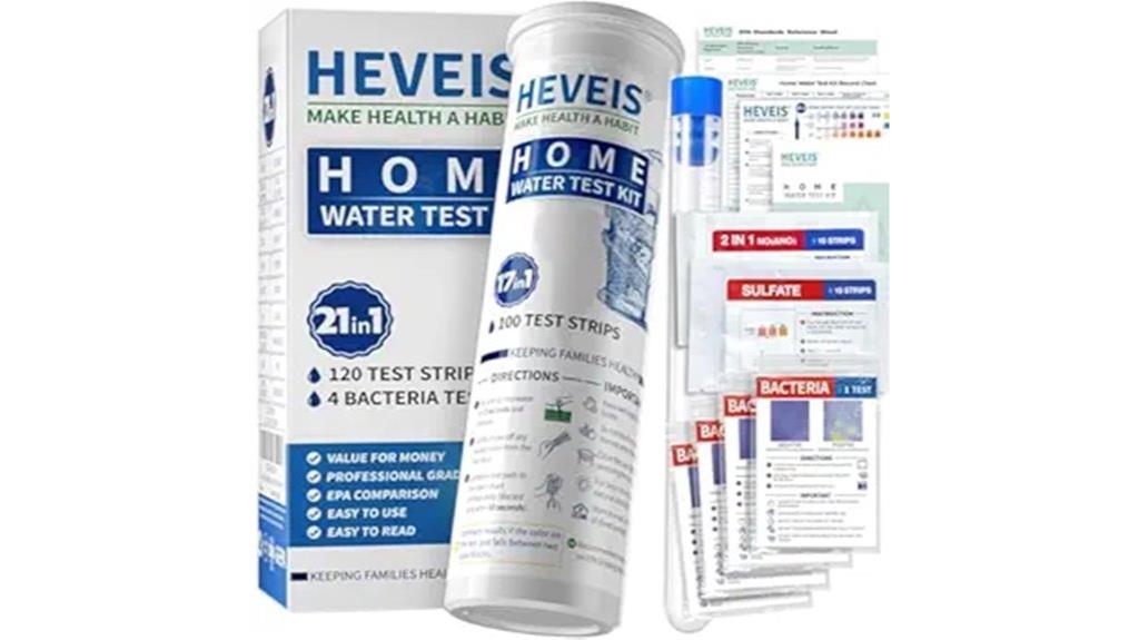 comprehensive water test kit