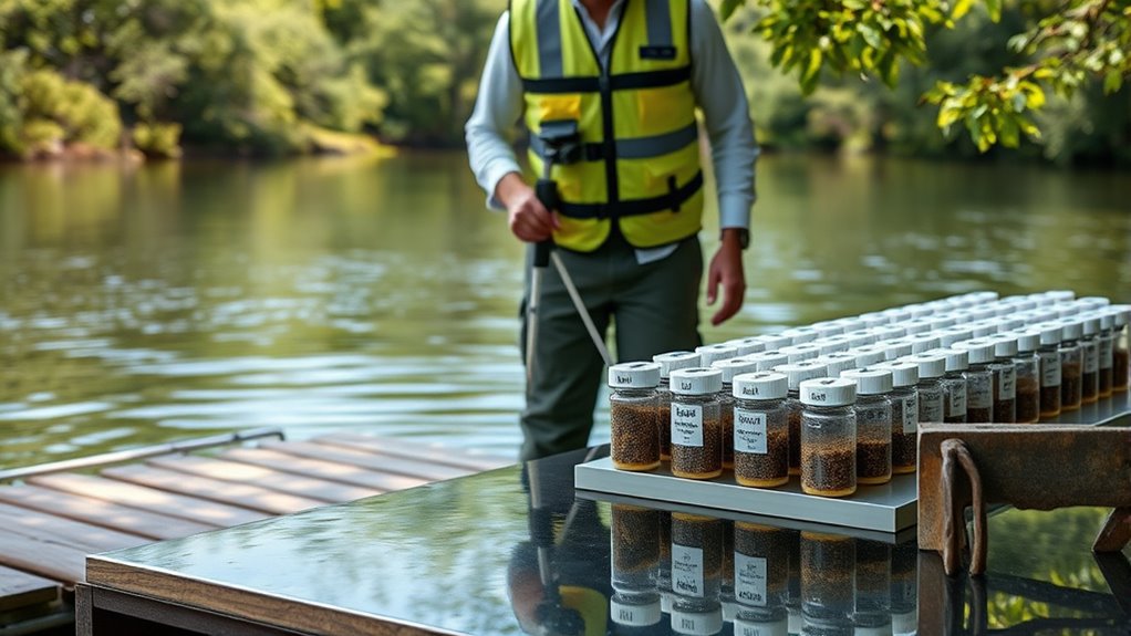 consistent sediment sampling procedures