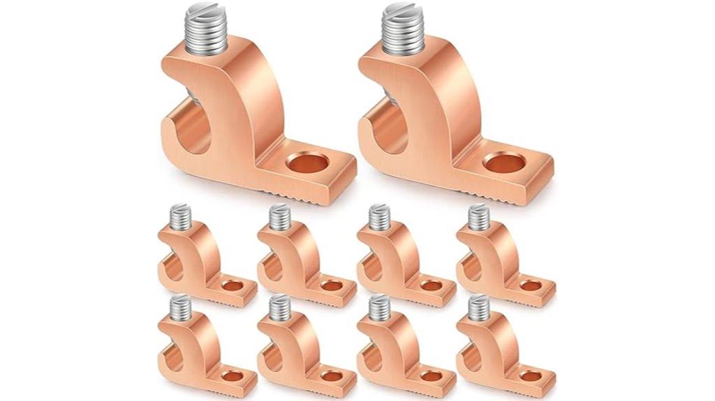 copper pool bonding lugs