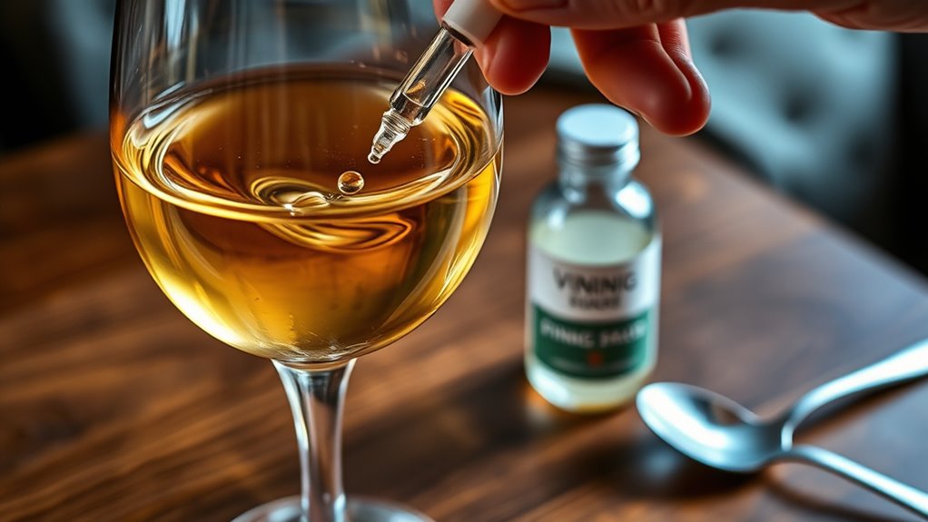 correcting wine color clarity