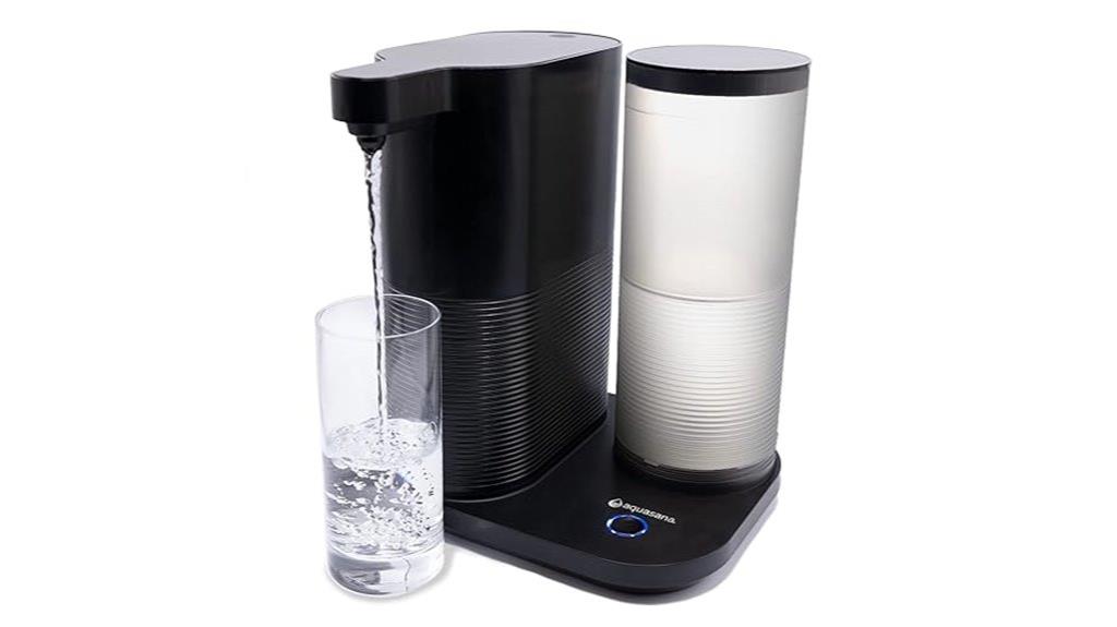 countertop drinking water filter