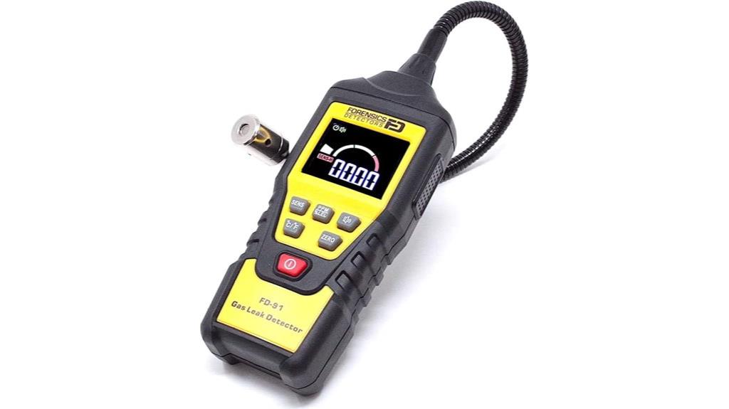 detects sewer gas leaks