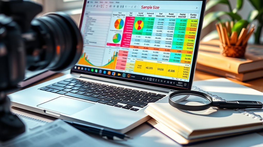 determine sample size factors