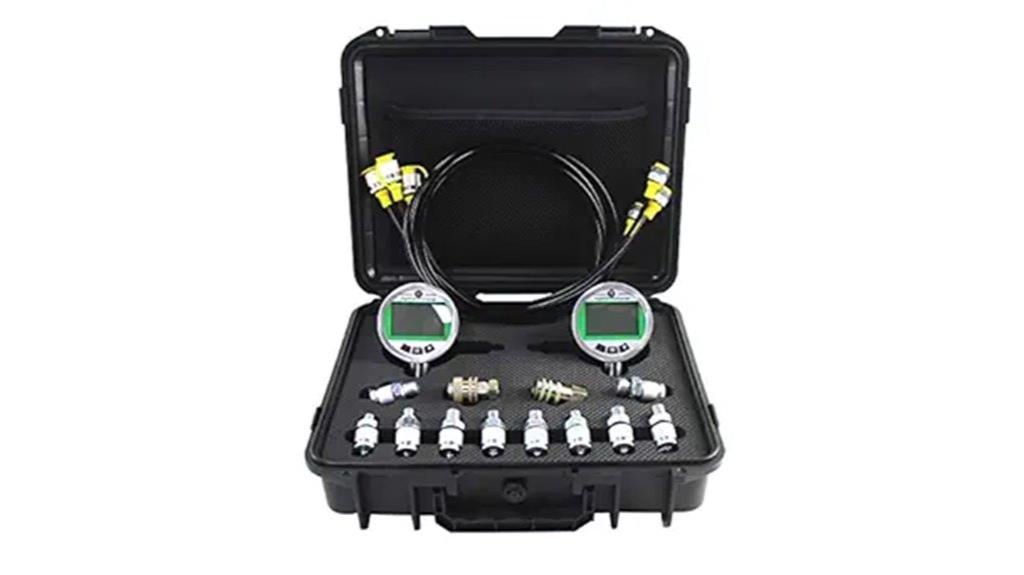 digital pressure gauge test