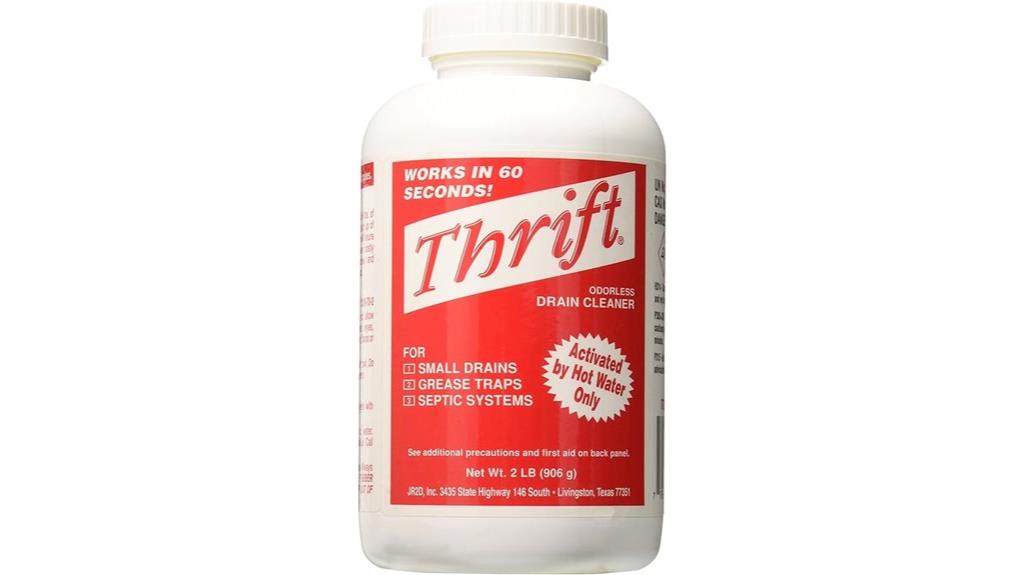 drain cleaner 2 lb