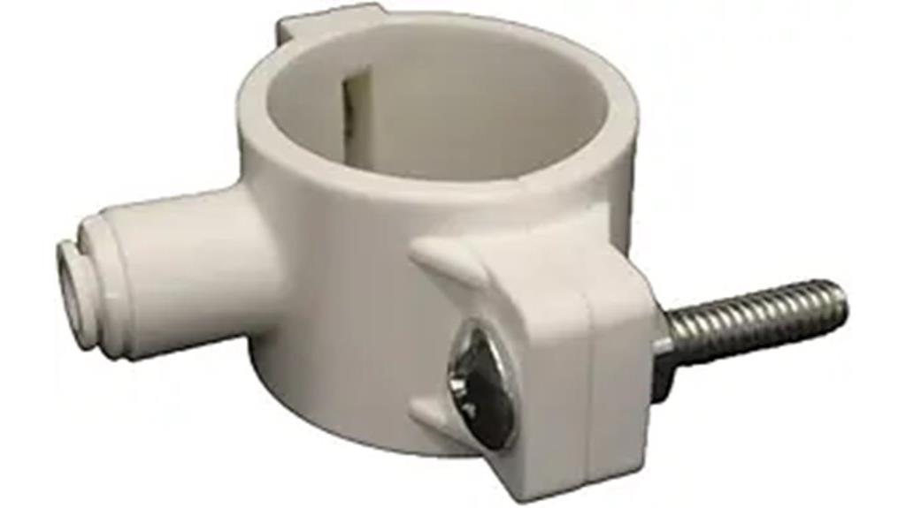 drain saddle clamp