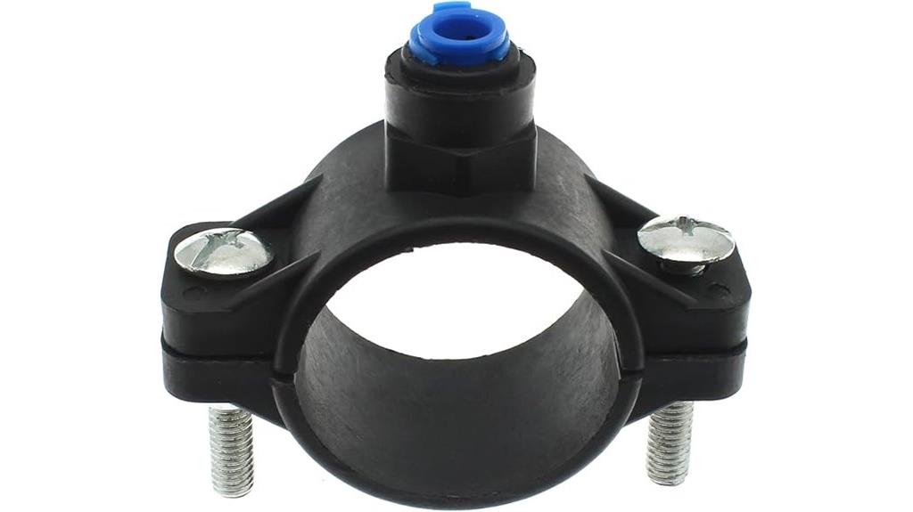 drain saddle valve adapter