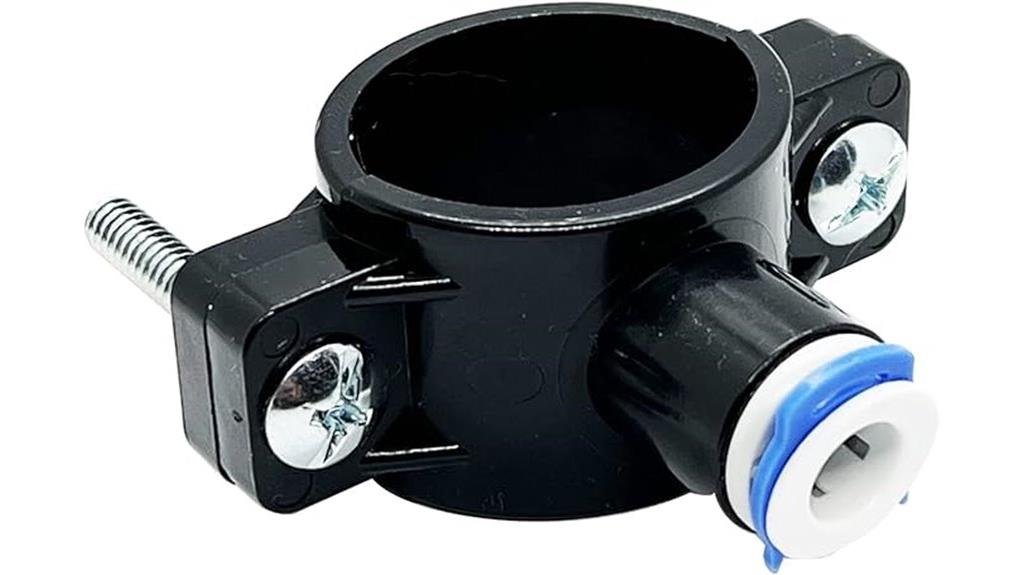 drain valve with connector