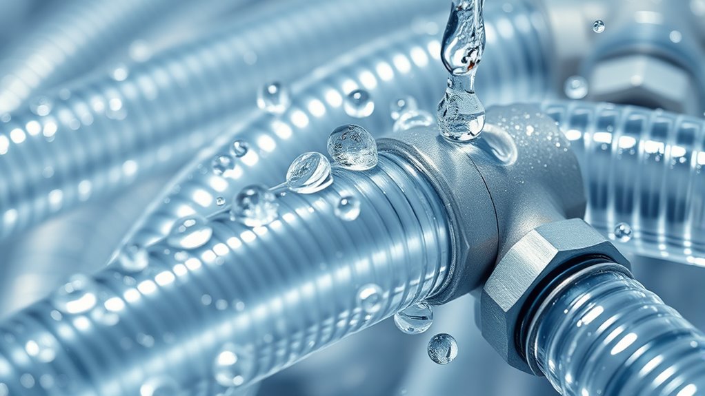 drain water lines properly