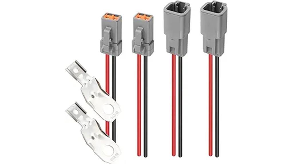 dual pack automotive connectors