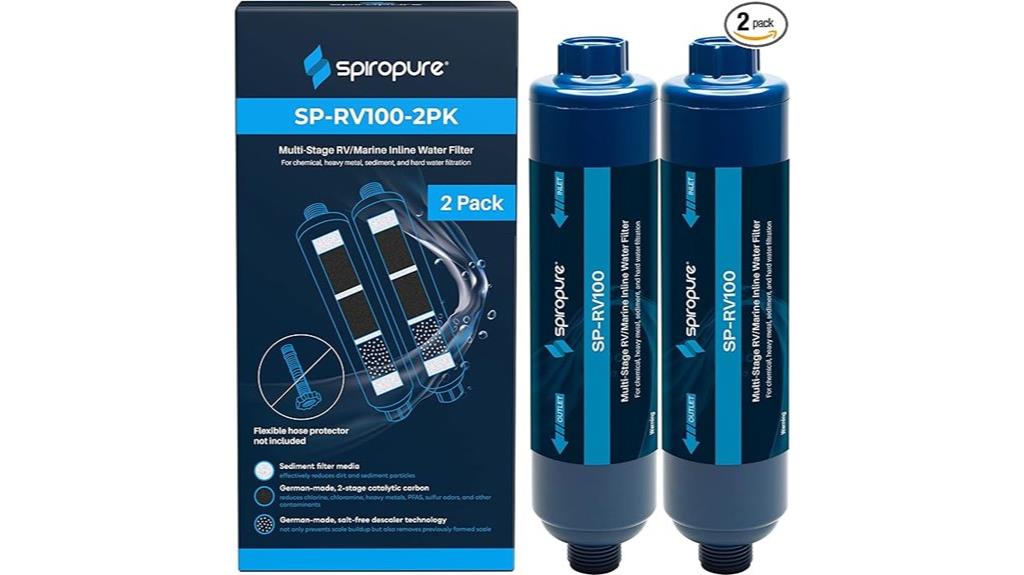 dual stage rv water filters