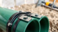 efficient drainage with saddles