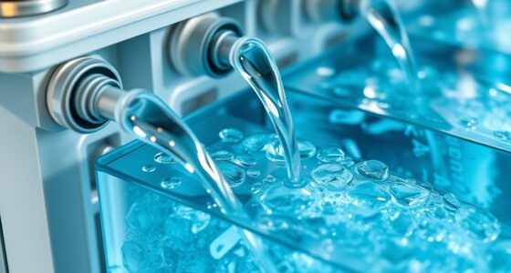 efficient low pressure resin cleaners