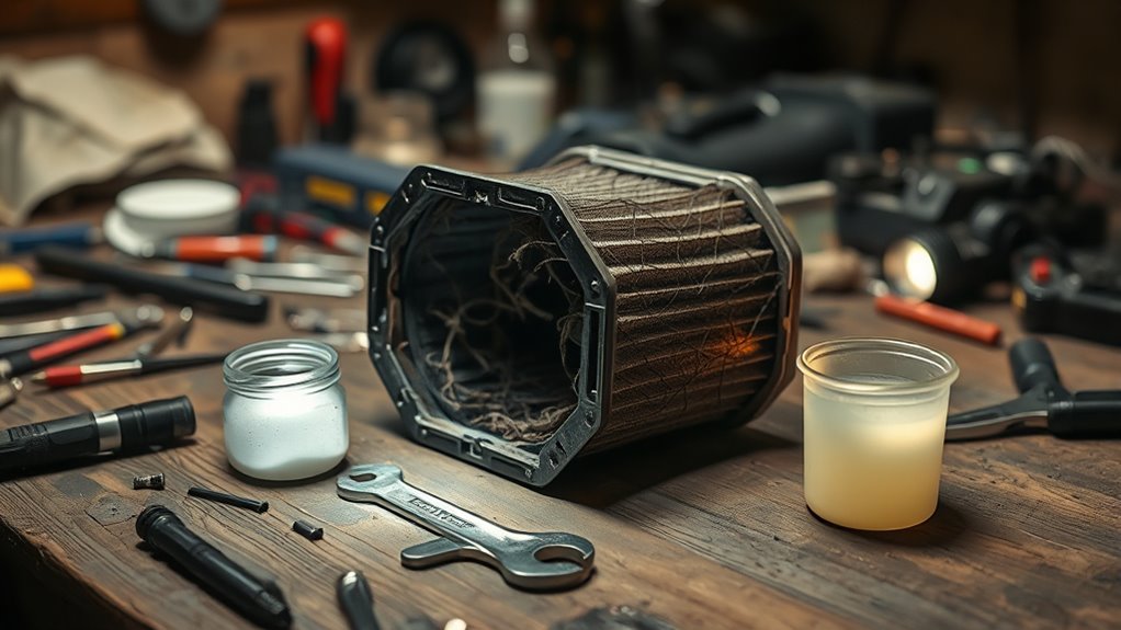 egg smell filter fix