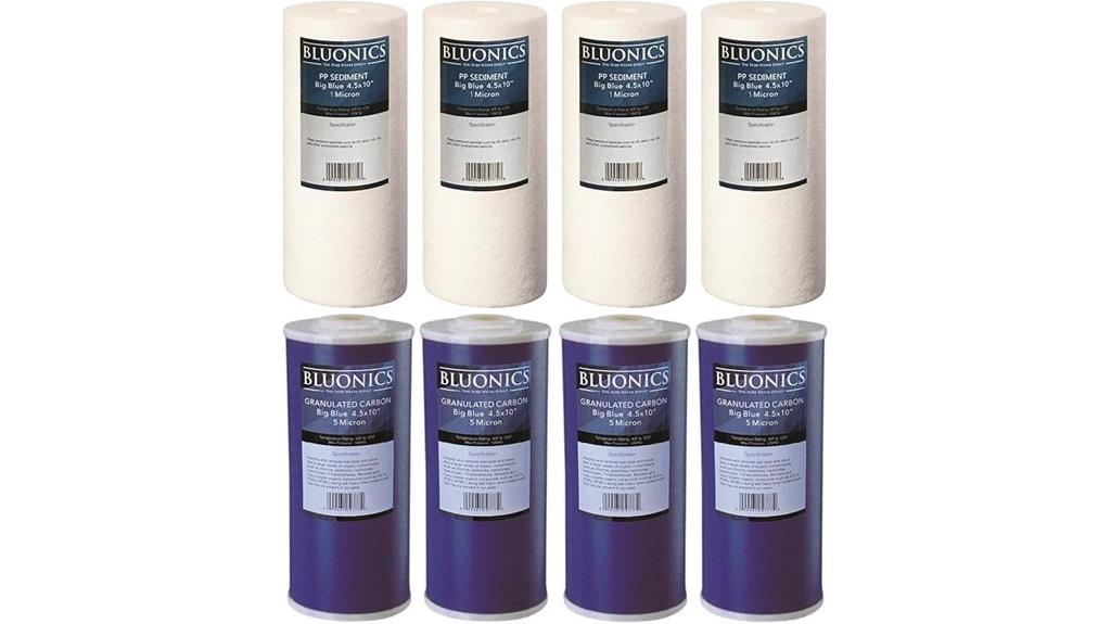 eight piece filter replacement kit
