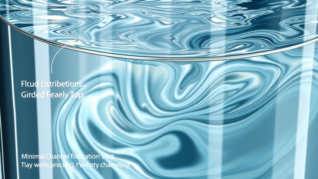 even flow baffling agitation