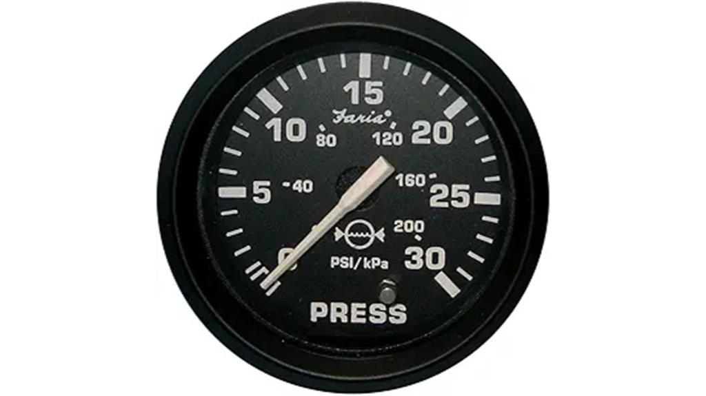 faria 30 psi water gauge