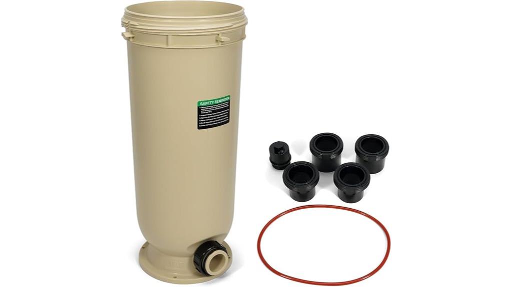 filter housing tank assembly