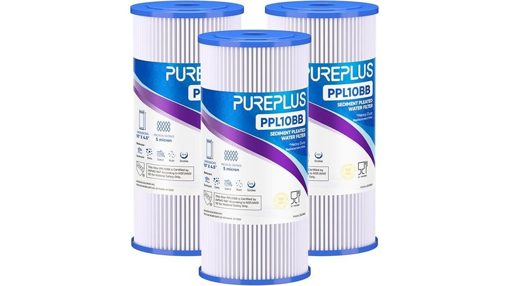 five micron sediment filter