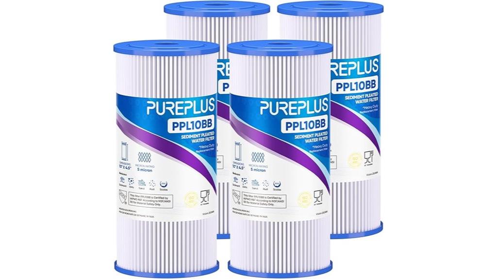 five micron sediment filters