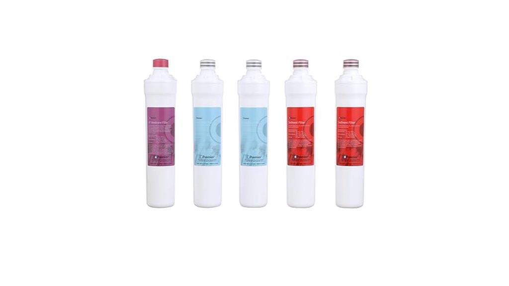 five pack reverse osmosis filters