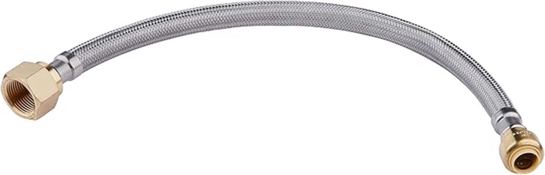 flexible 12 inch water heater hose