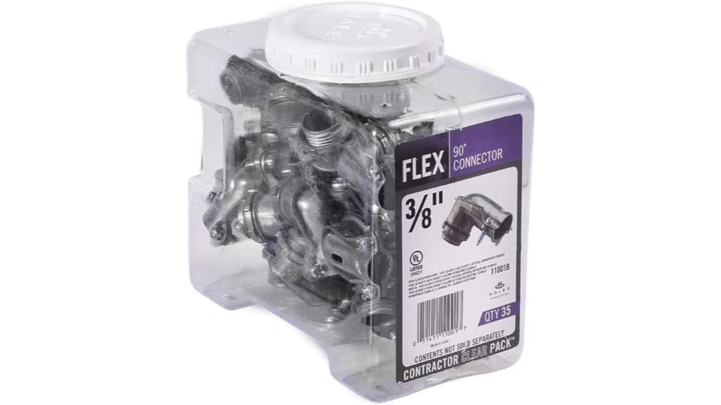 flexible 90 degree connector