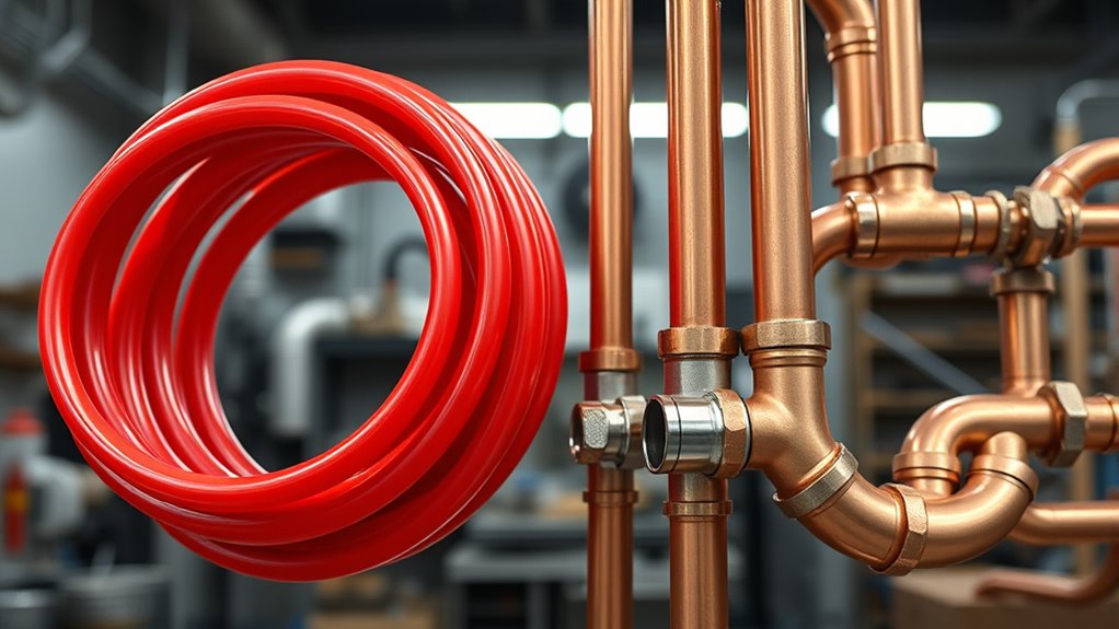 flexible easy to install piping